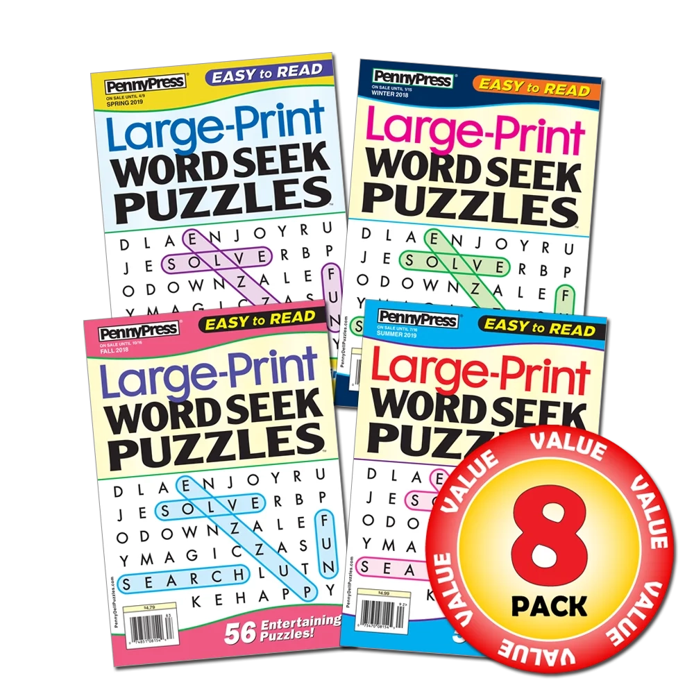 Penny Press Word Search Penny Press Family Favorites Word Seek 