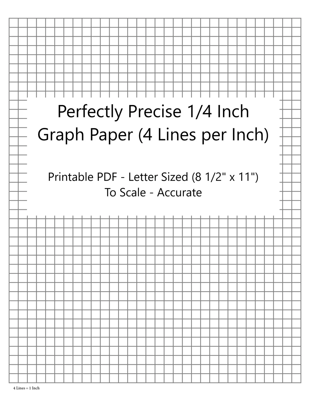 Inch Graph Paper Printable