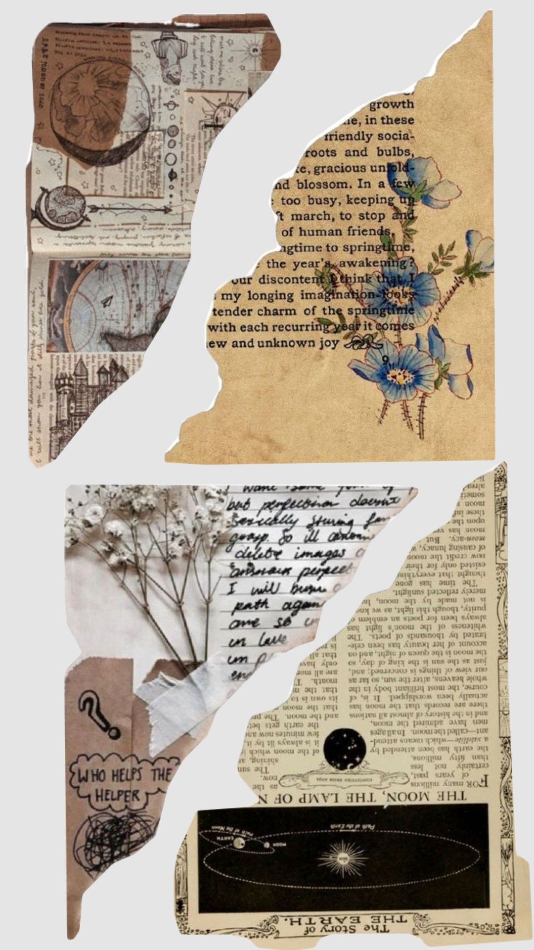 Vintage Scrapbook Designs Printable