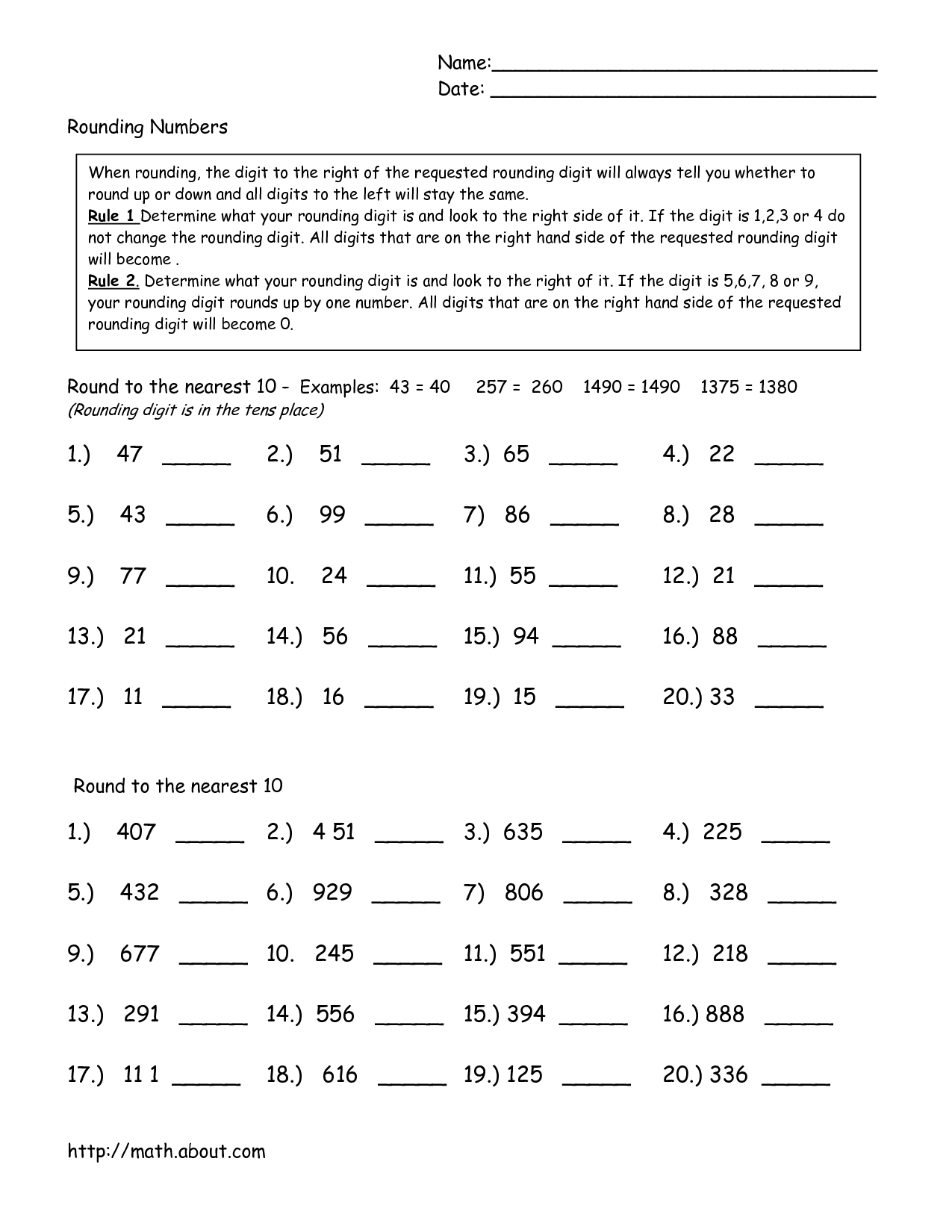 Free Printable Ged Practice Worksheets
