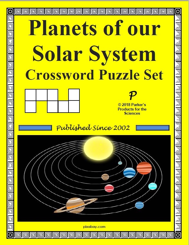 Planets Of Our Solar System Crossword Puzzle Set Amped Up Learning