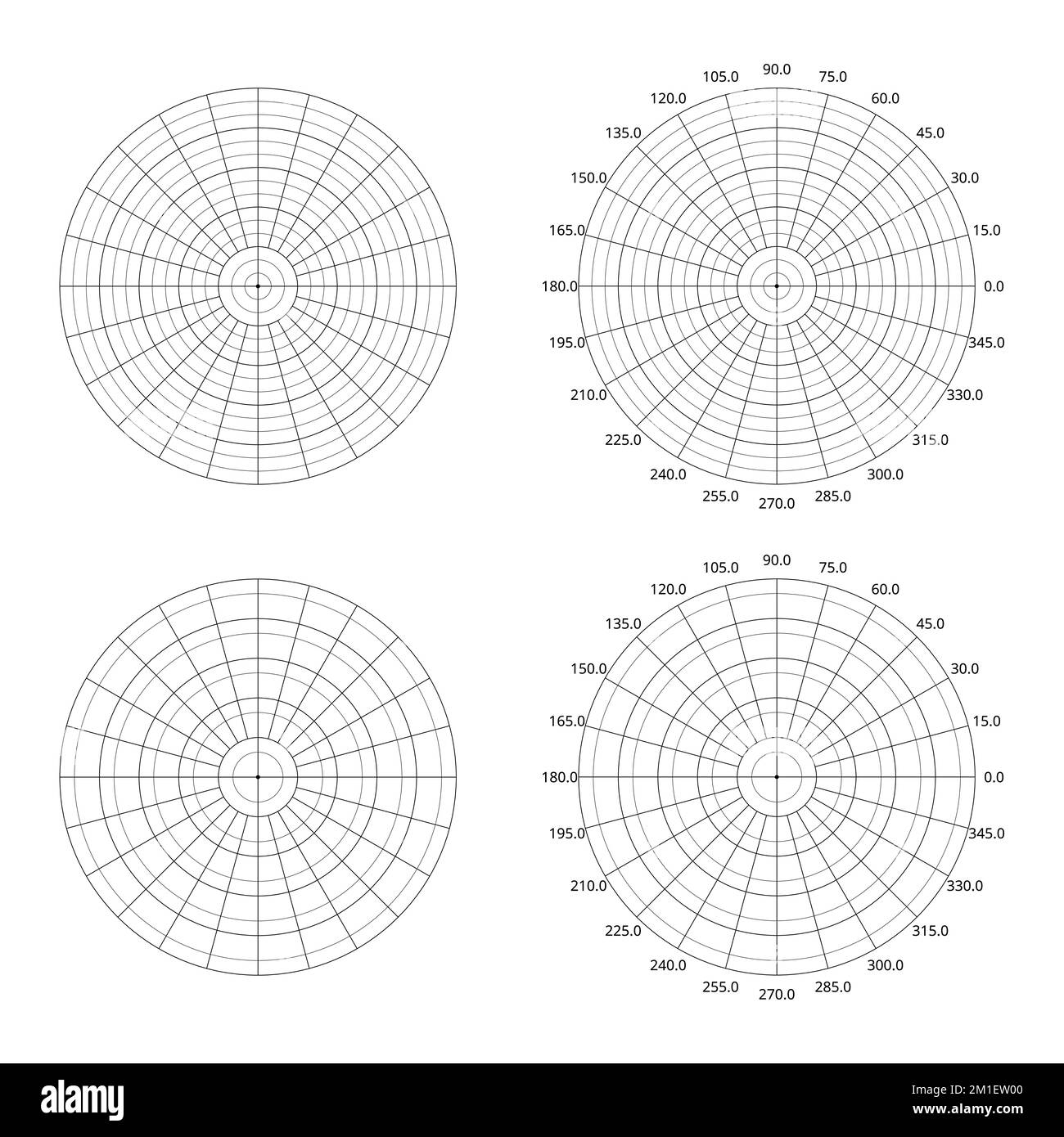 Polar Graph Paper Printable