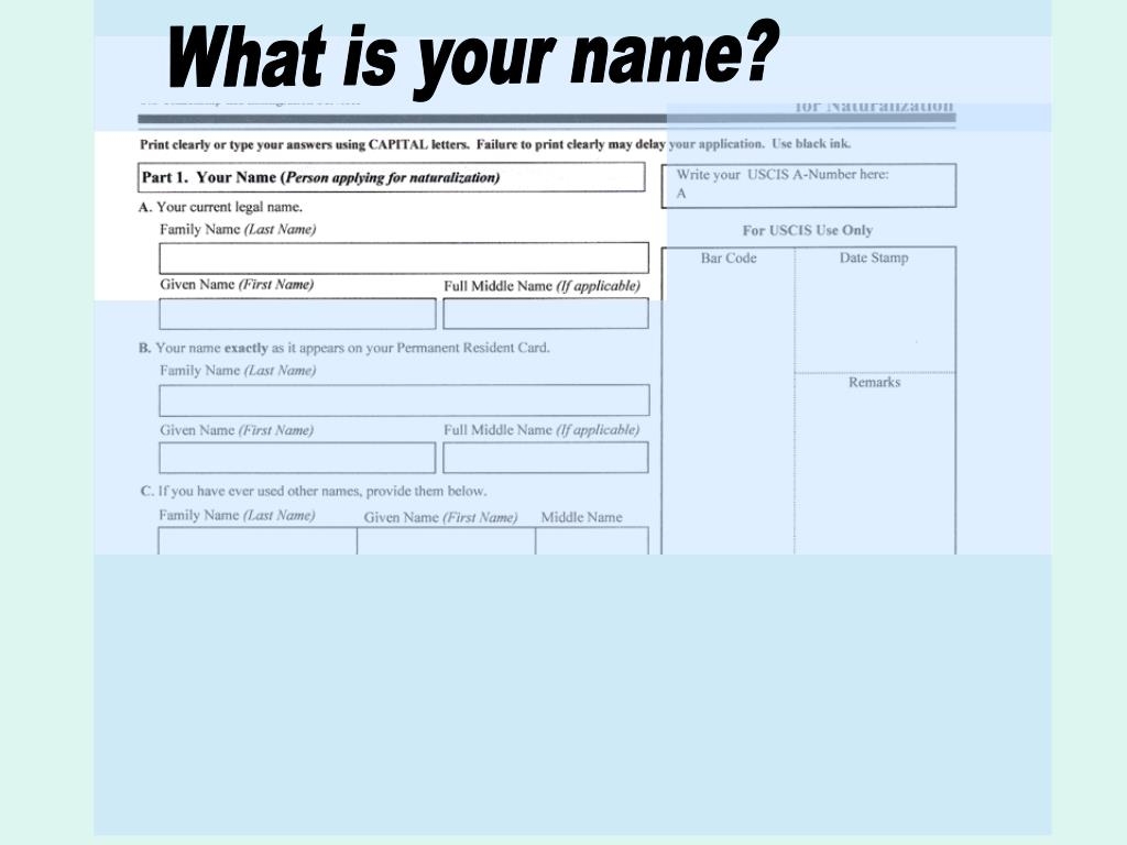 N-400 Form To Print
