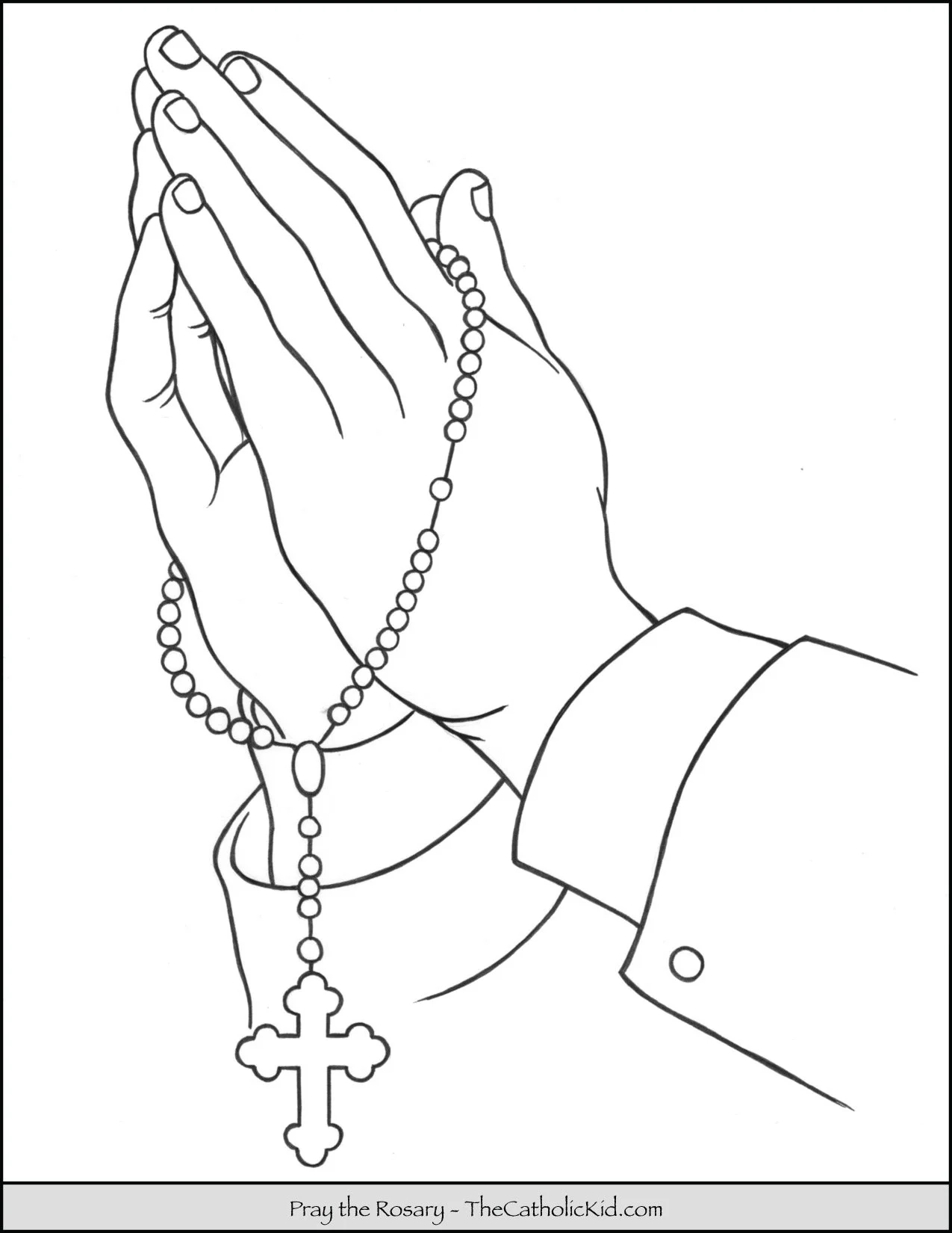 Printable Picture Of Rosary