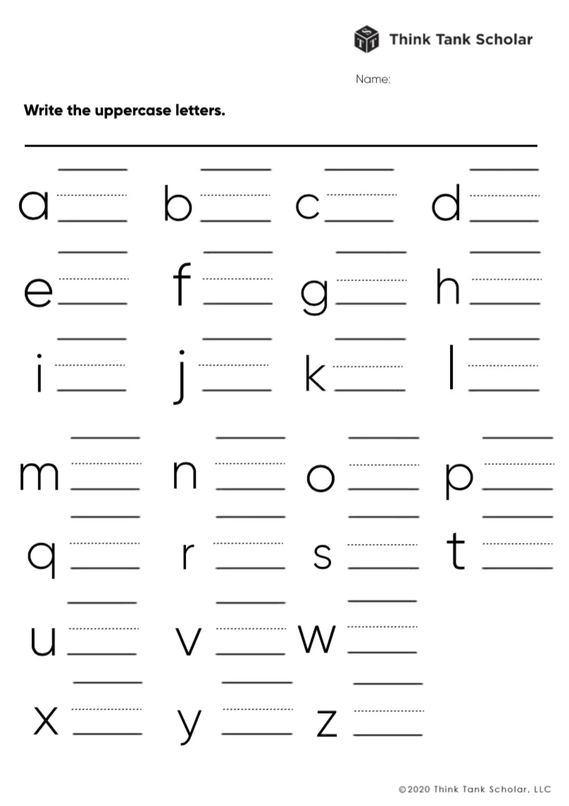Free Worksheets Printables For Kindergarten