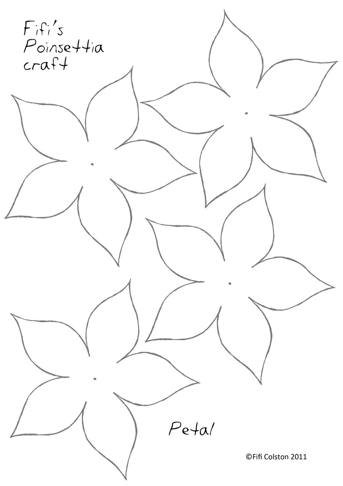 Pretty Paper Poinsettias