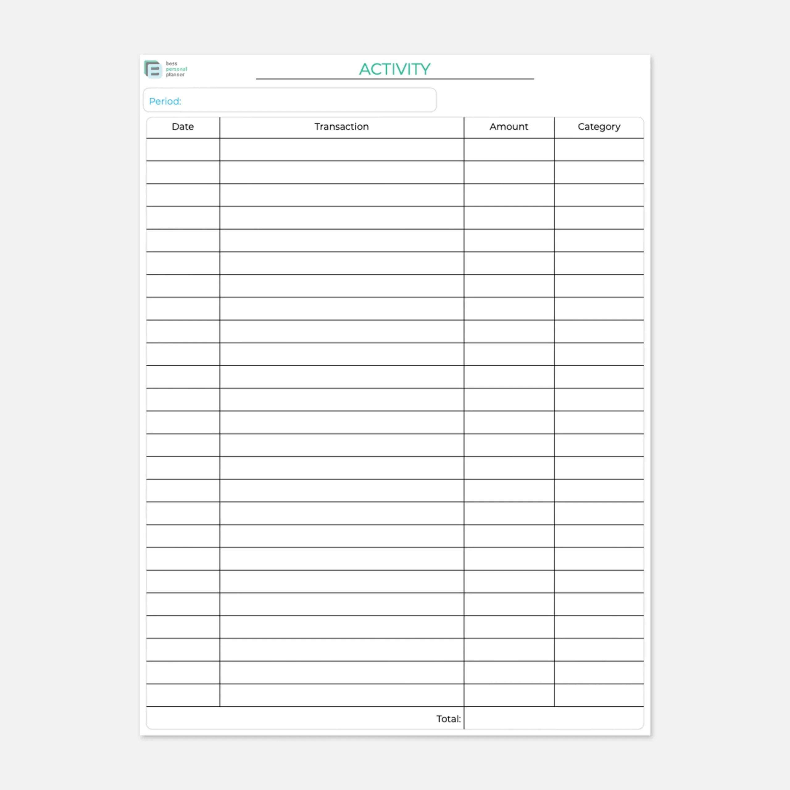 Budget Worksheet Template Printable