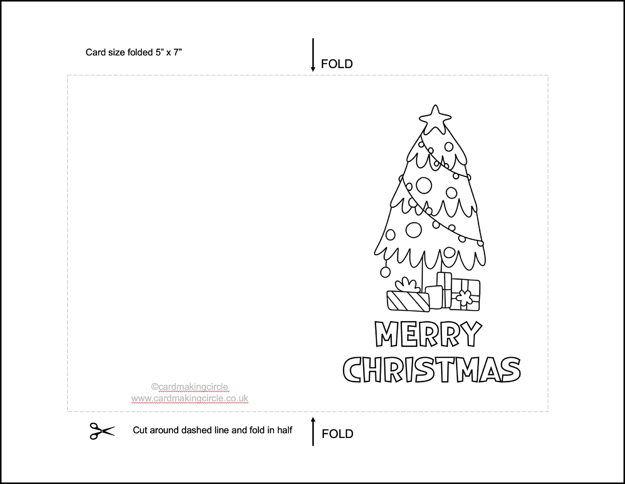 Printable Christmas Card Designs