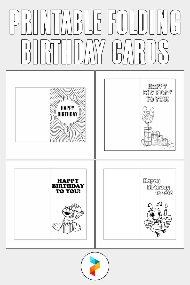 Birthday Card Template Printable