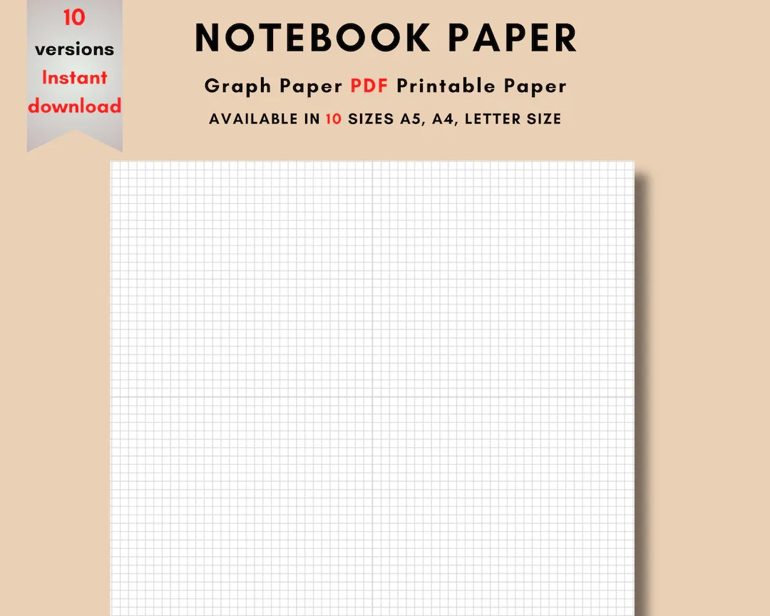 A5 Size Graph Paper Printable
