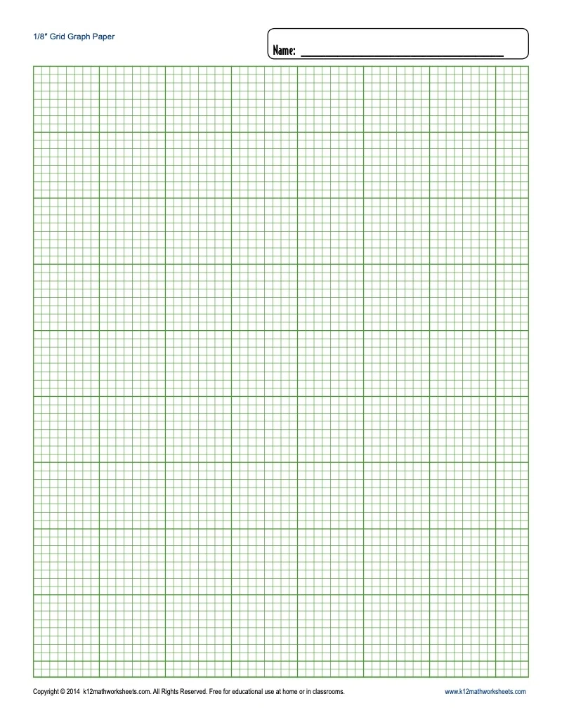 Free Printable Graph Paper Template
