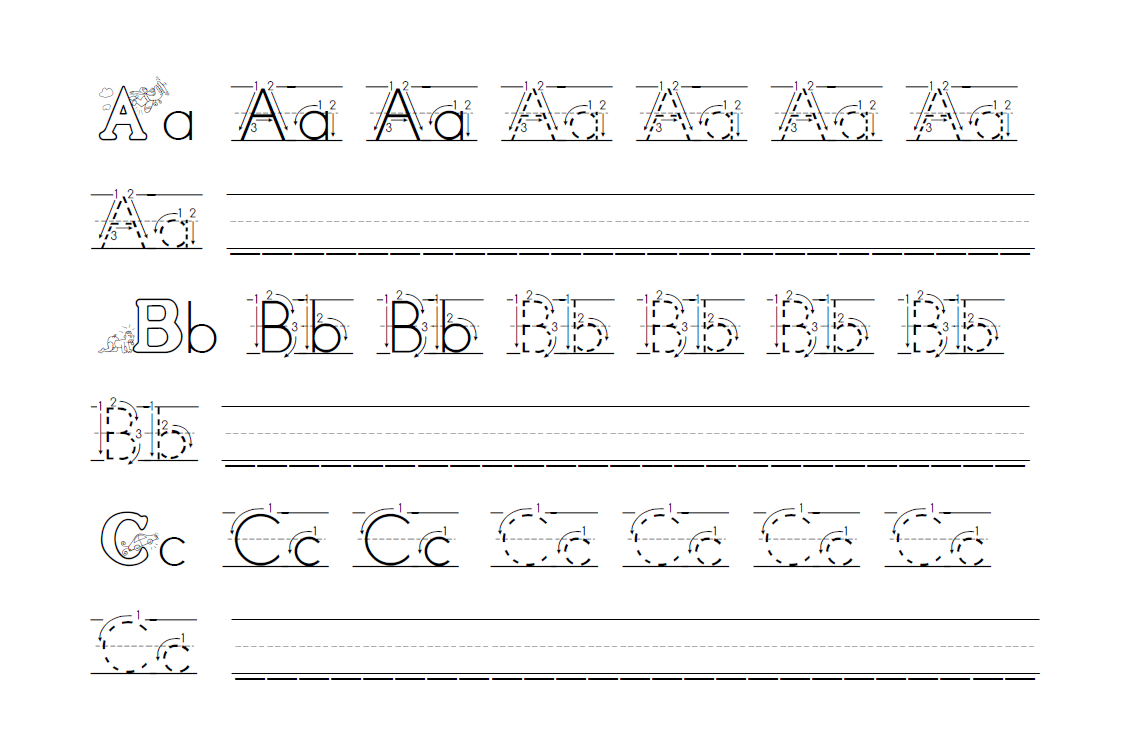 Printable Handwriting Paper Free Penmanship Practice Paper 