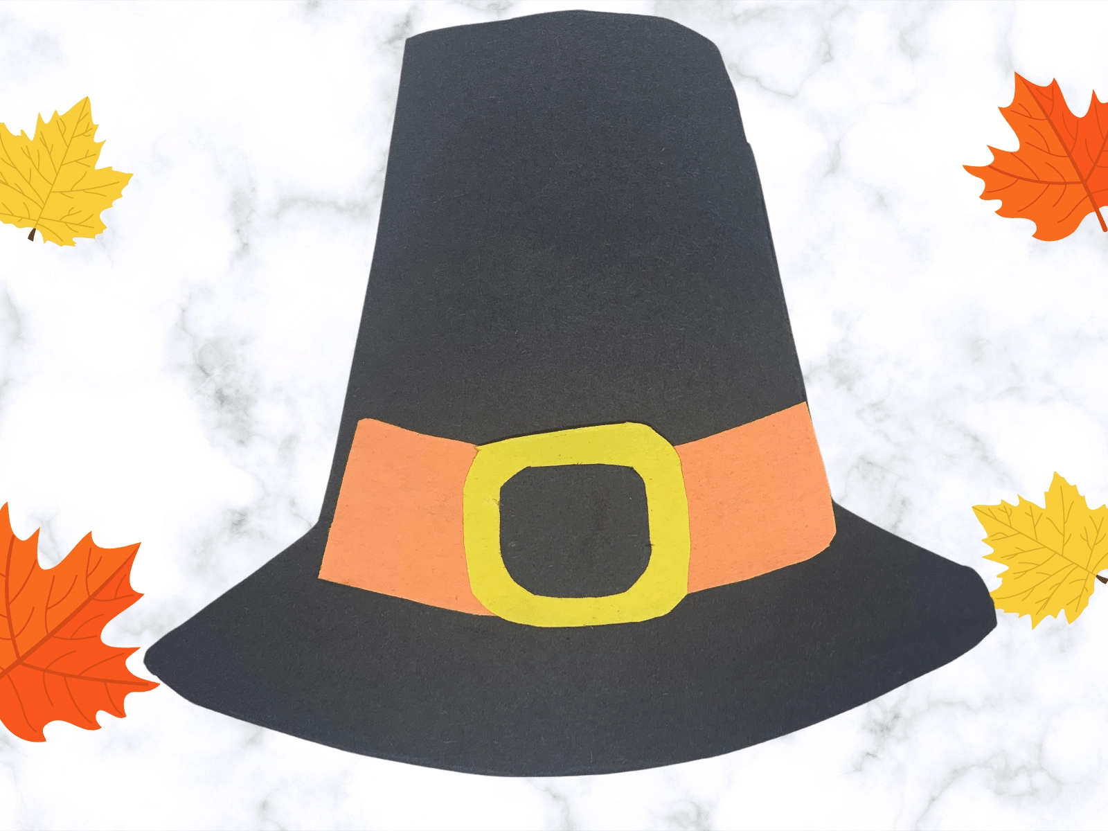 Printable Pilgrim Hat Template This Tiny Blue House