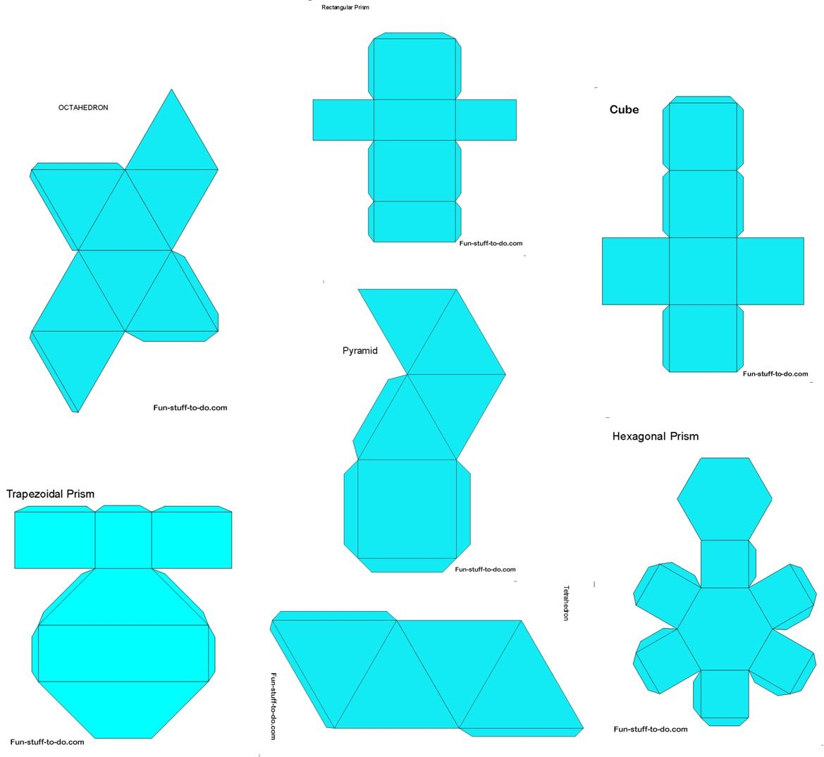 Shapes Template Printable