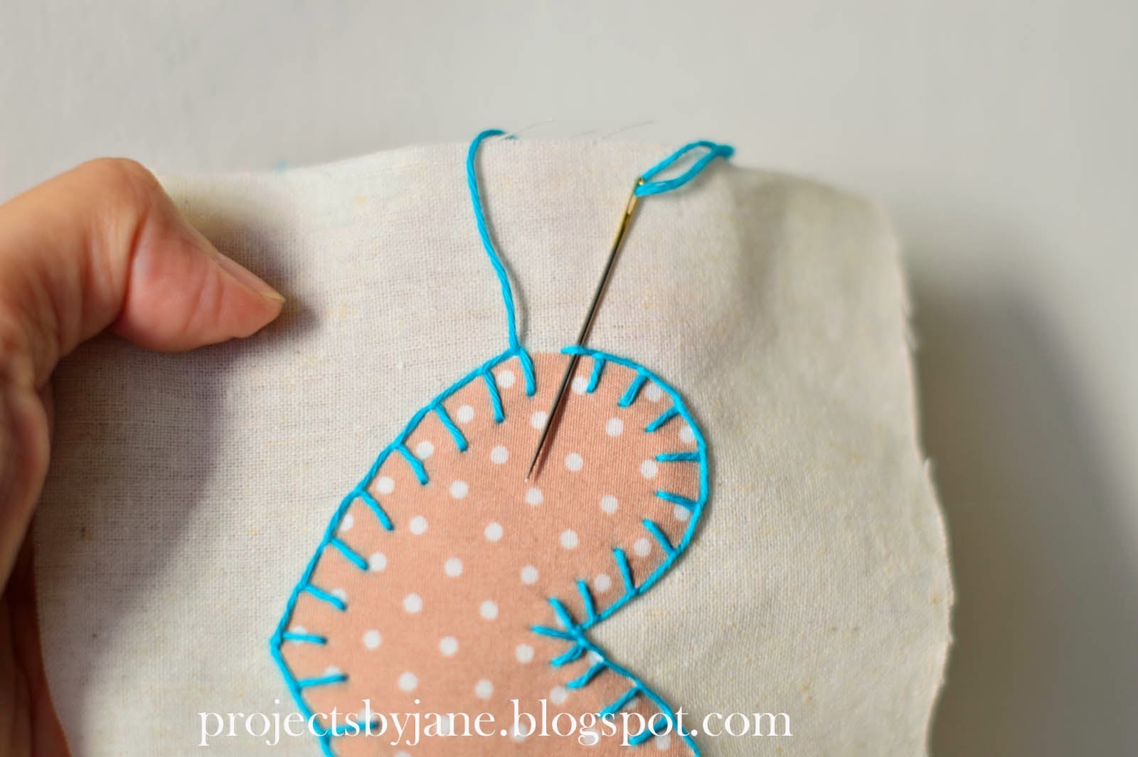 Projects By Jane Hand Applique Using Blanket Stitch
