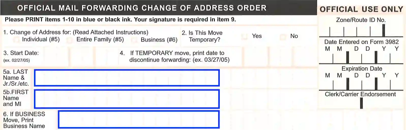 PS Form 3575 Fill Out Printable PDF Forms Online