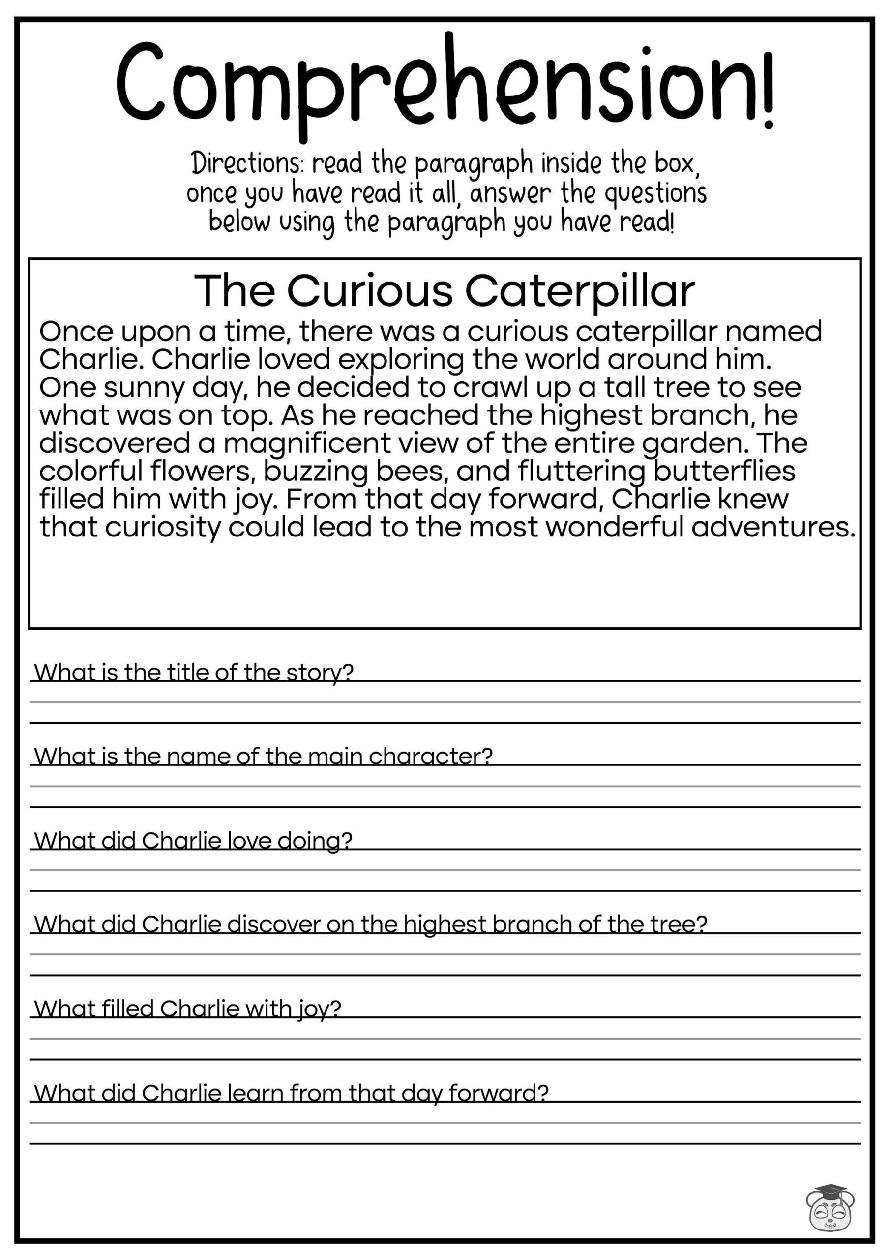 Reading Worksheets For 5th Graders Worksheets Library