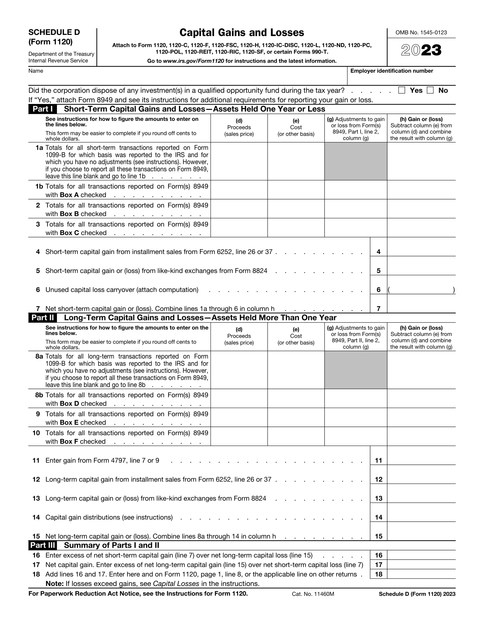 Schedule M 3 Form 1120 Fill In 2024 2025 PDF Guru