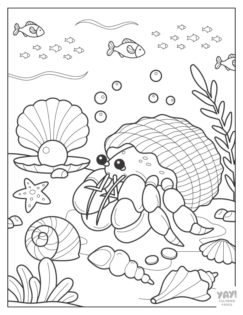 Ocean Coloring Sheets Printable