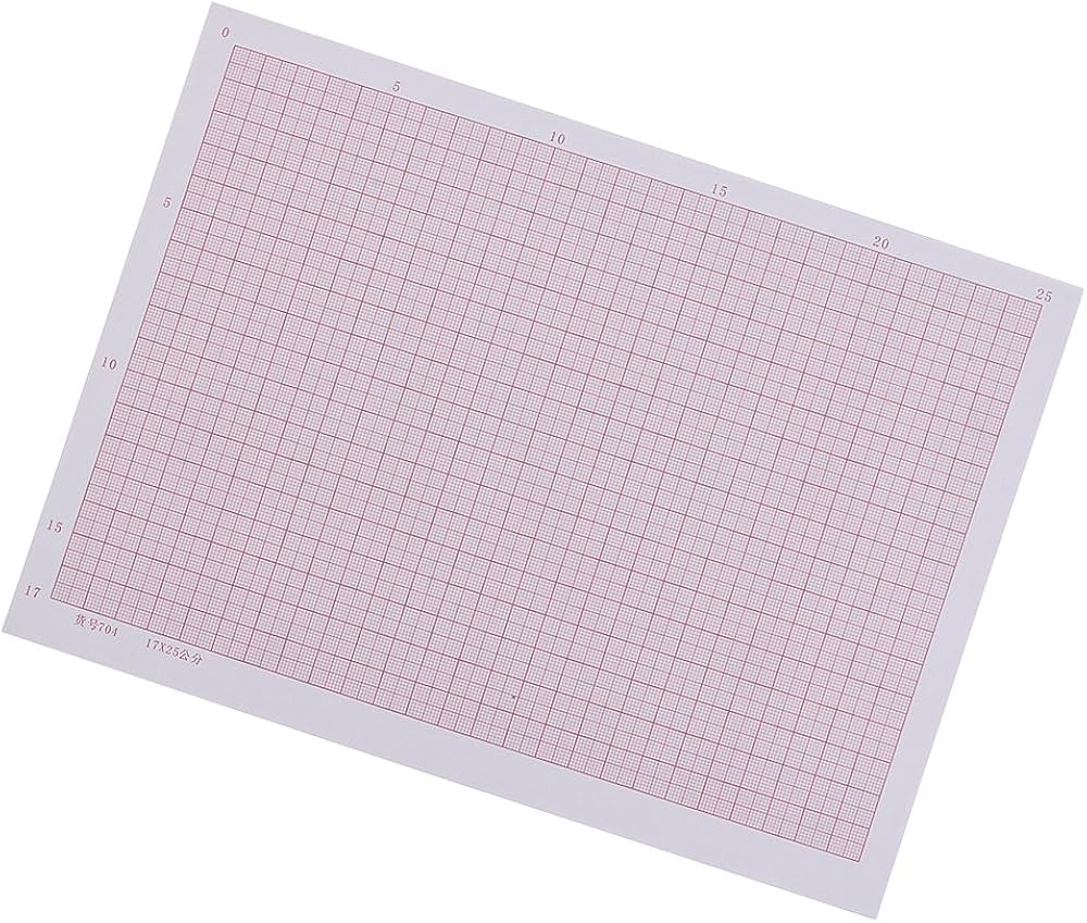 Sharplace 100 Sheets Graph Paper A4 A3 Graph Paper Pad For School 
