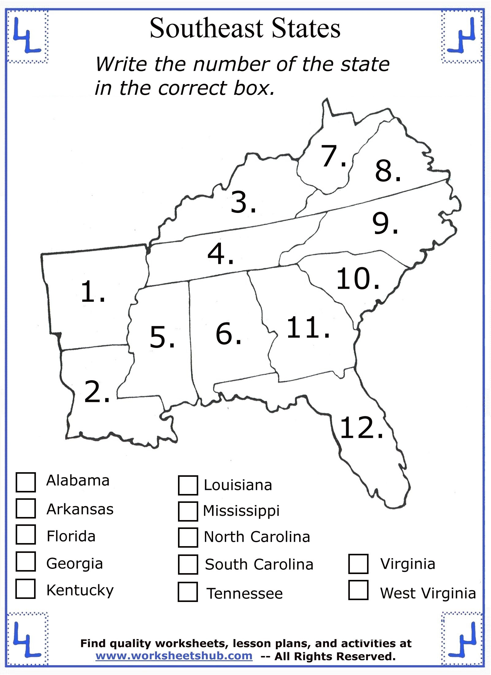 History For 4th Graders Printable Worksheets