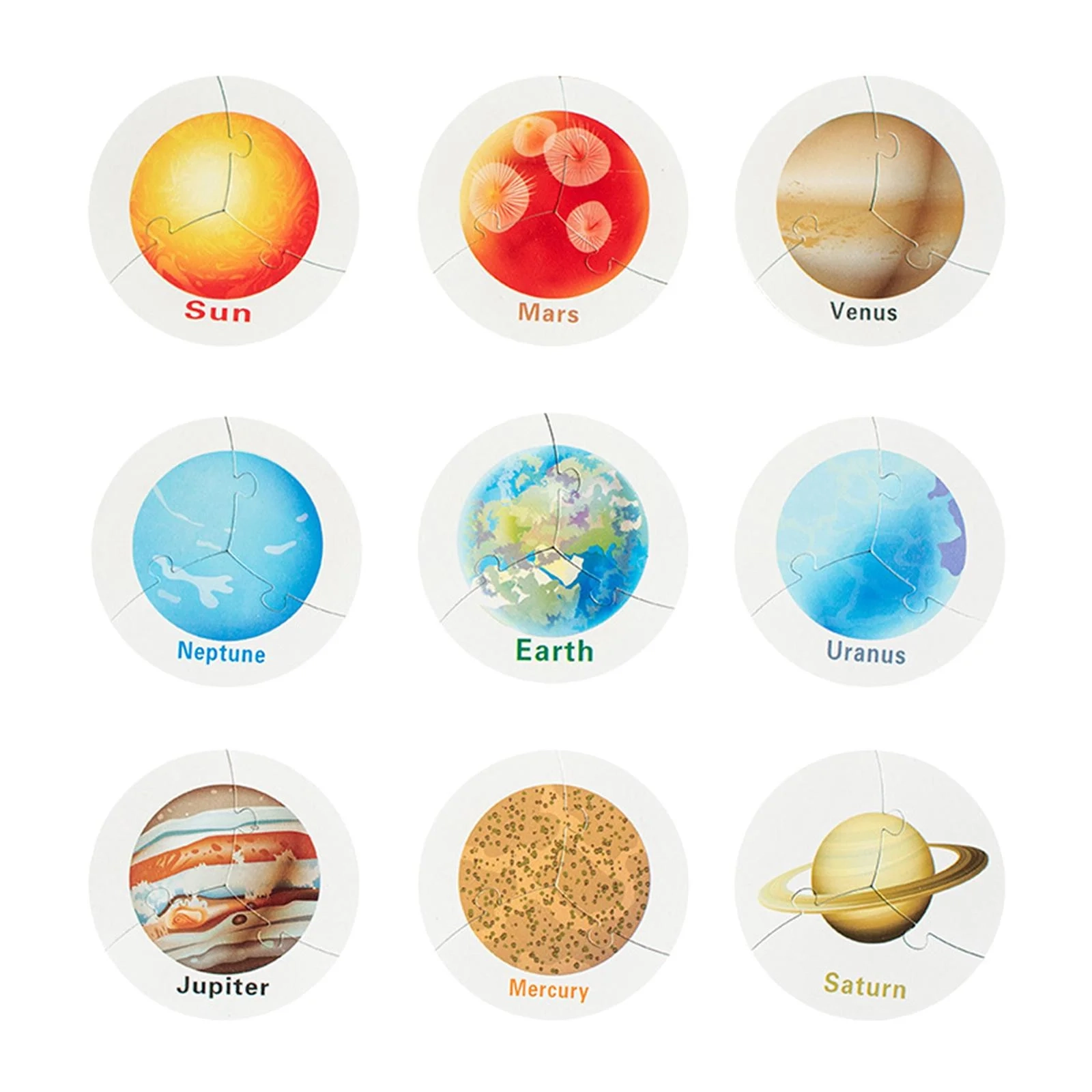 Planet Jigsaw Puzzles Printable