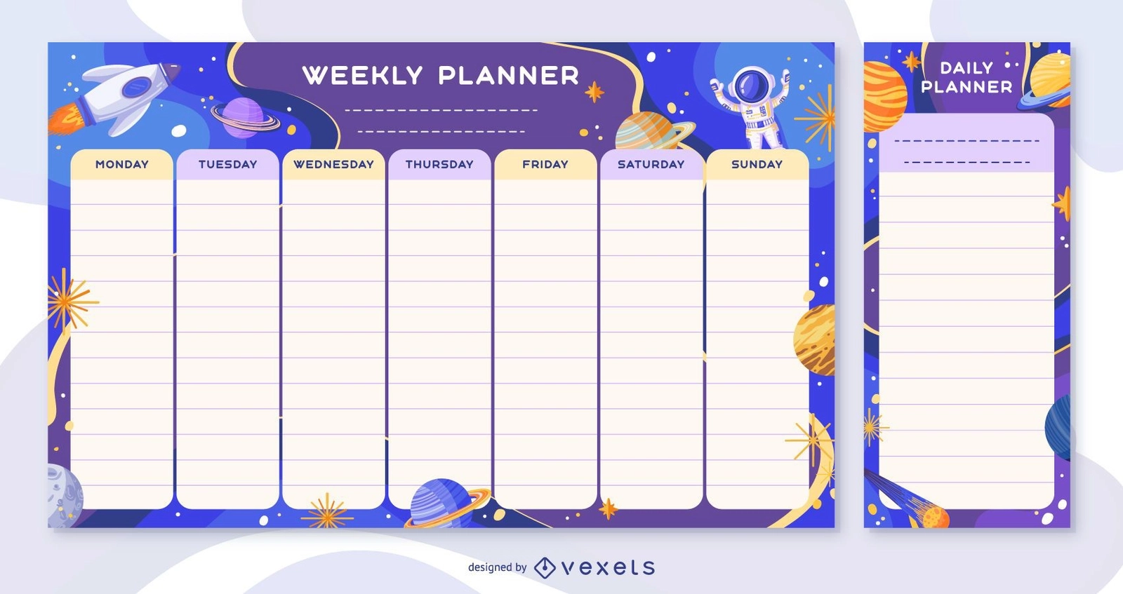 Design Weekly Planner For Students