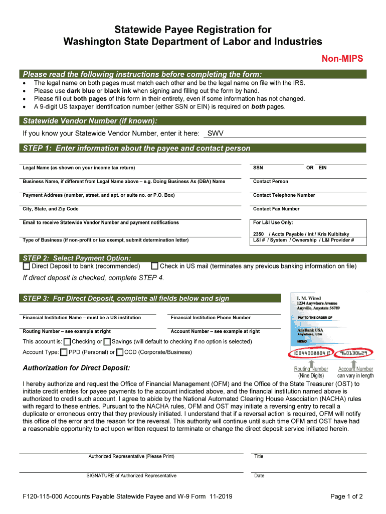 W9 Form Michigan