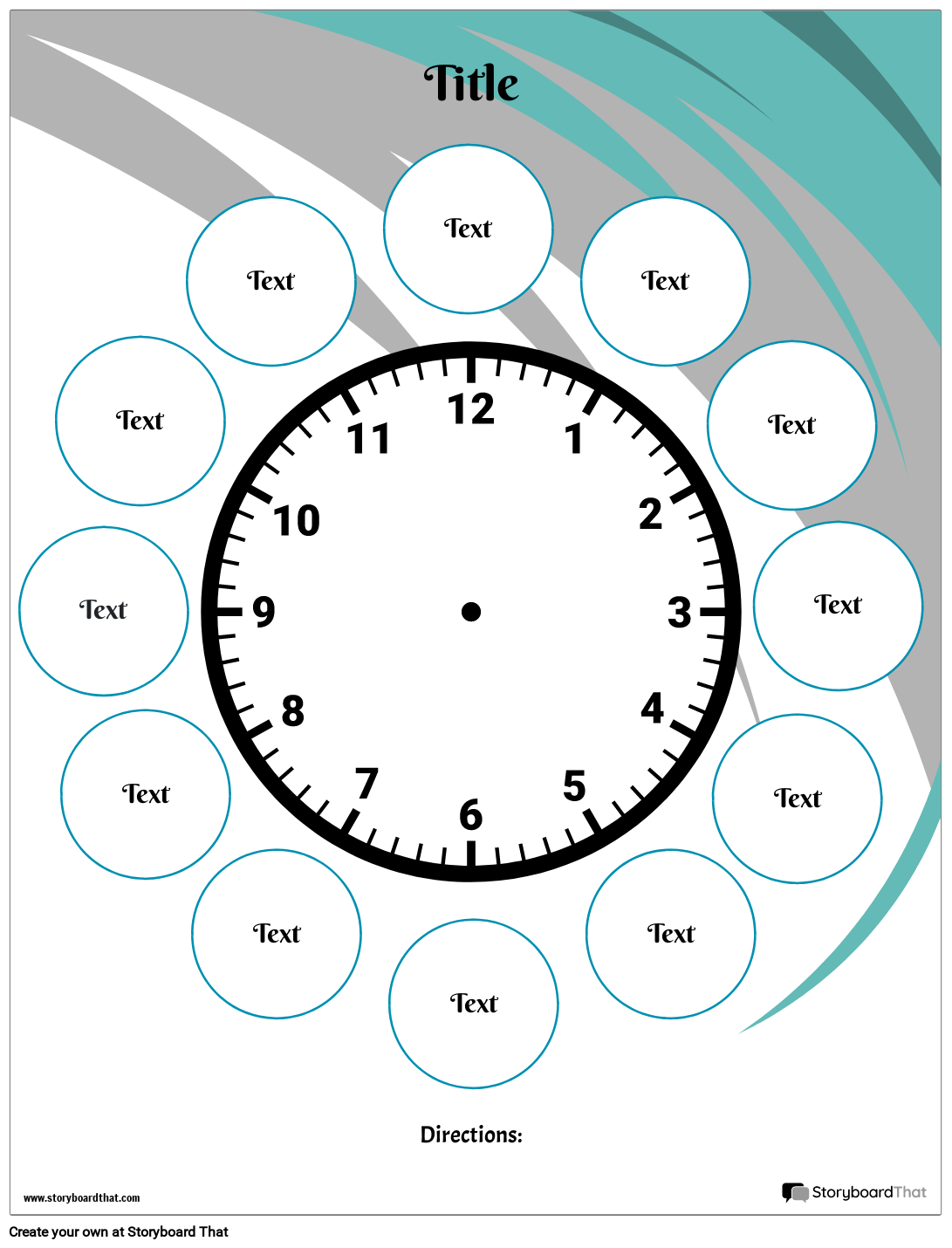 Printable Clock Worksheets