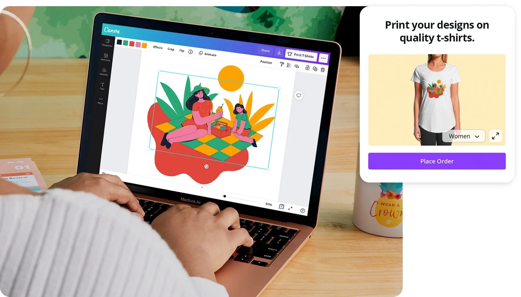 T Shirt Design Maker Design A T Shirt Online For Free Canva