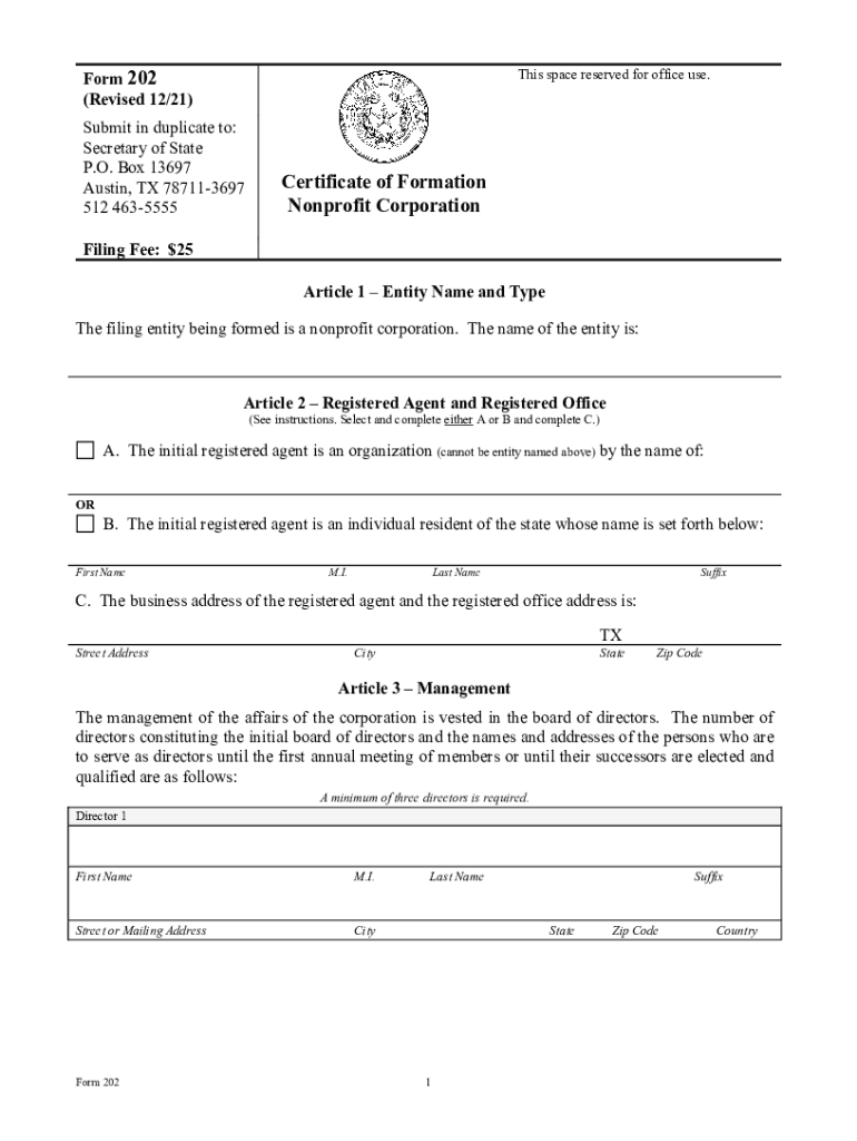 Texas Form 202 Fill Out amp Sign Online DocHub