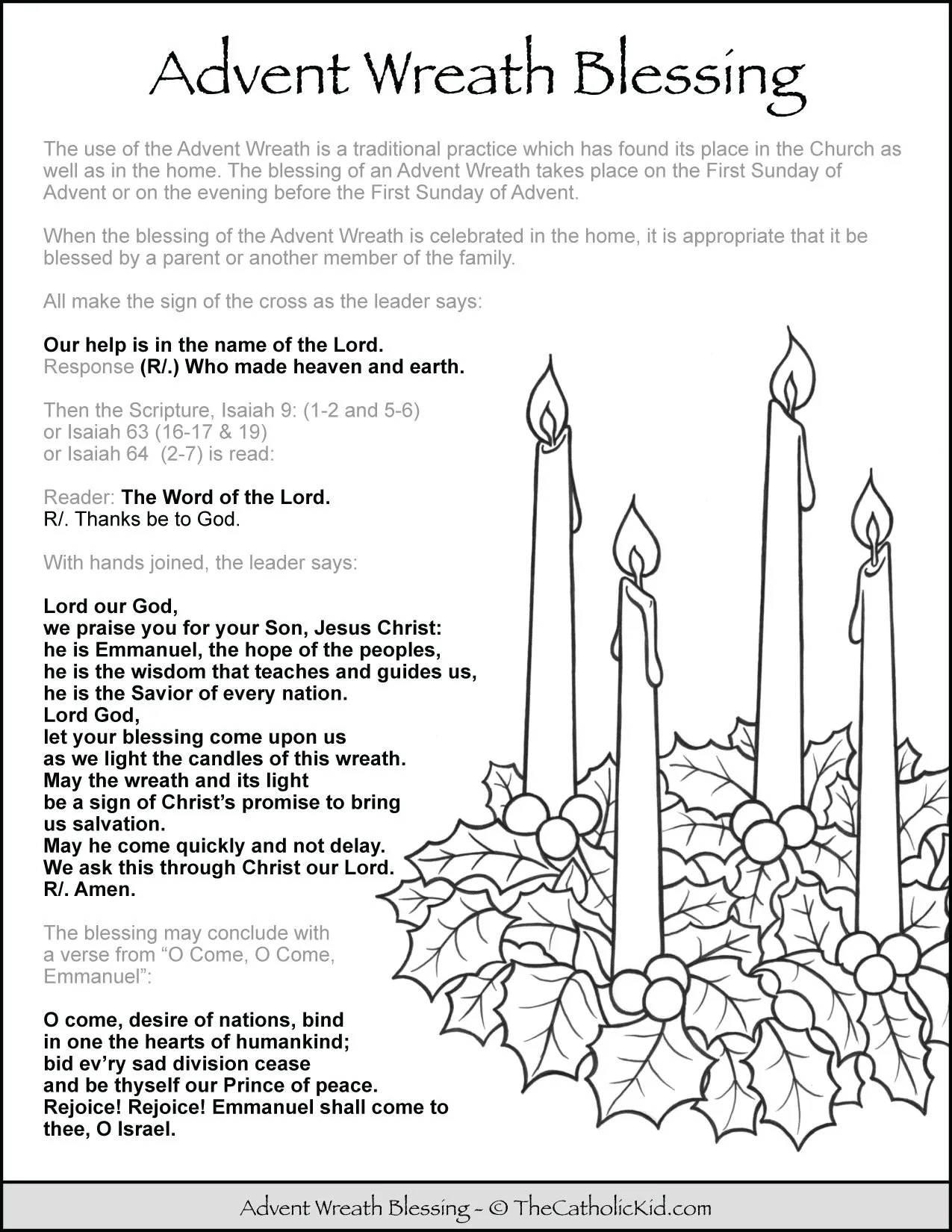 Catholic Worksheets For Kids
