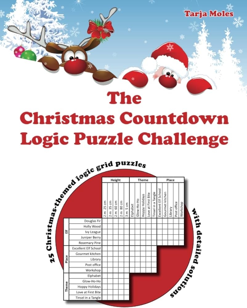 The Christmas Countdown Logic Puzzle Challenge 25 Christmas 