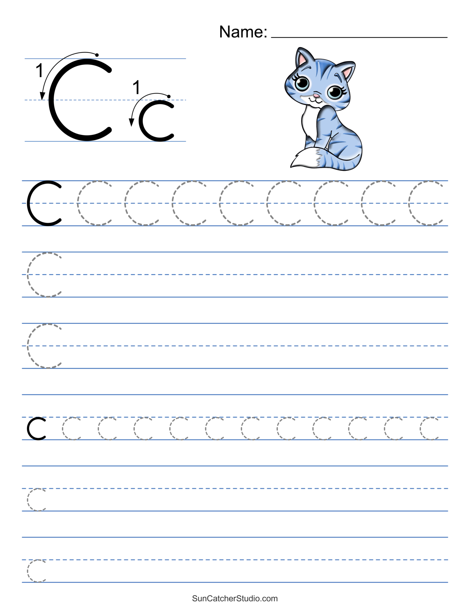 Free Printable Letters Worksheets
