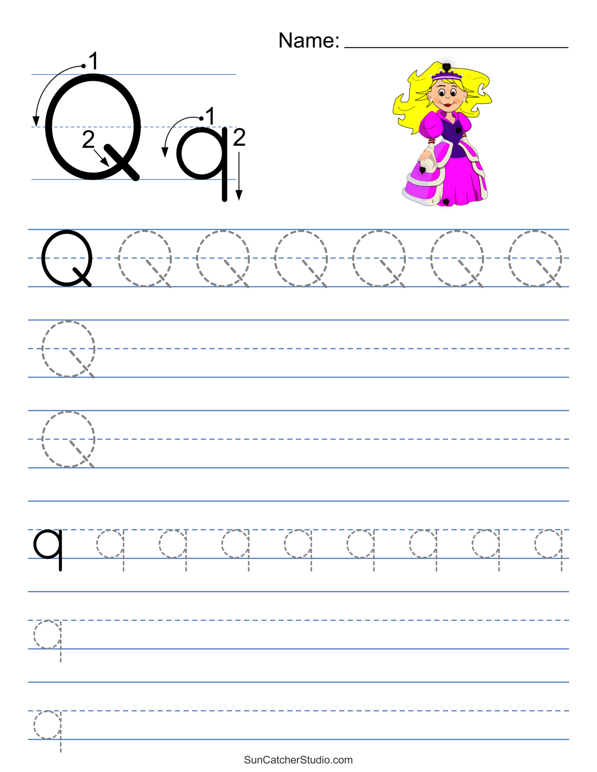 Abc Practice Handwriting Worksheets Printable