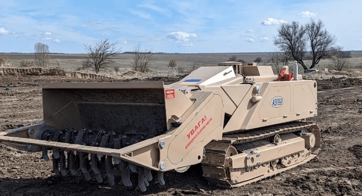 Ukraine Partially Localizes Production Of Croatian MV 4 Demining 