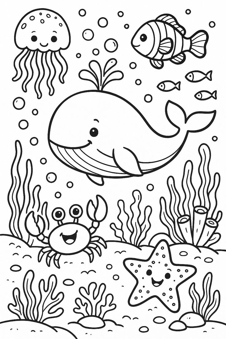 Free Printable Under The Sea Pictures