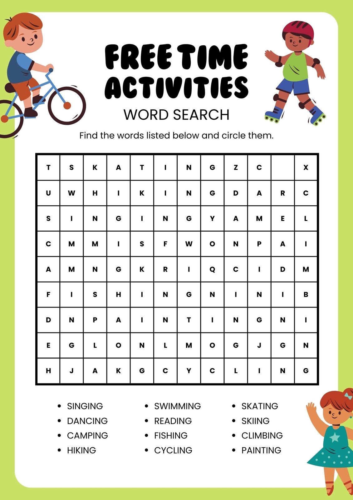 Free Printable Worksheets For Teachers