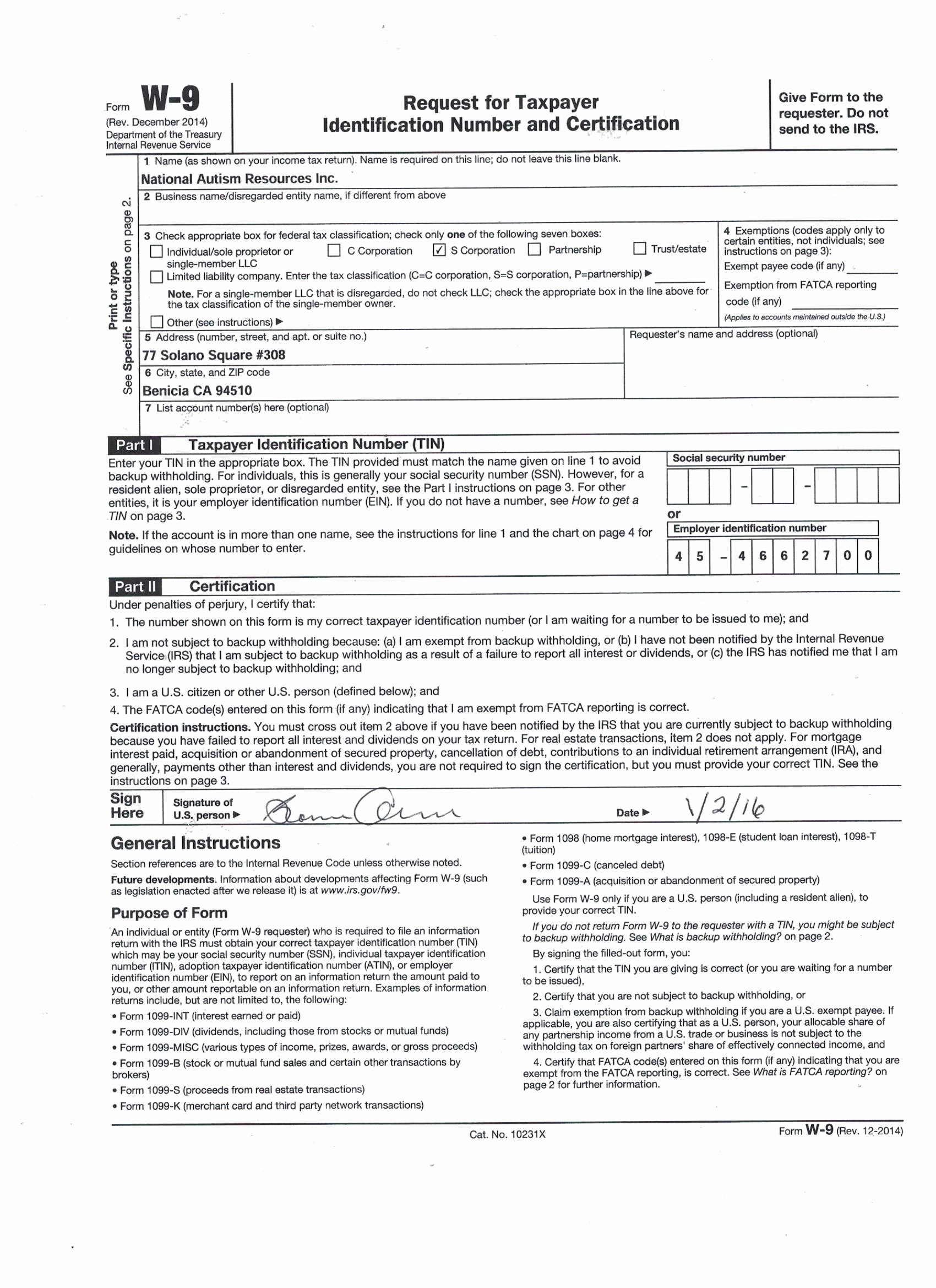 W 9 Mn Form Form