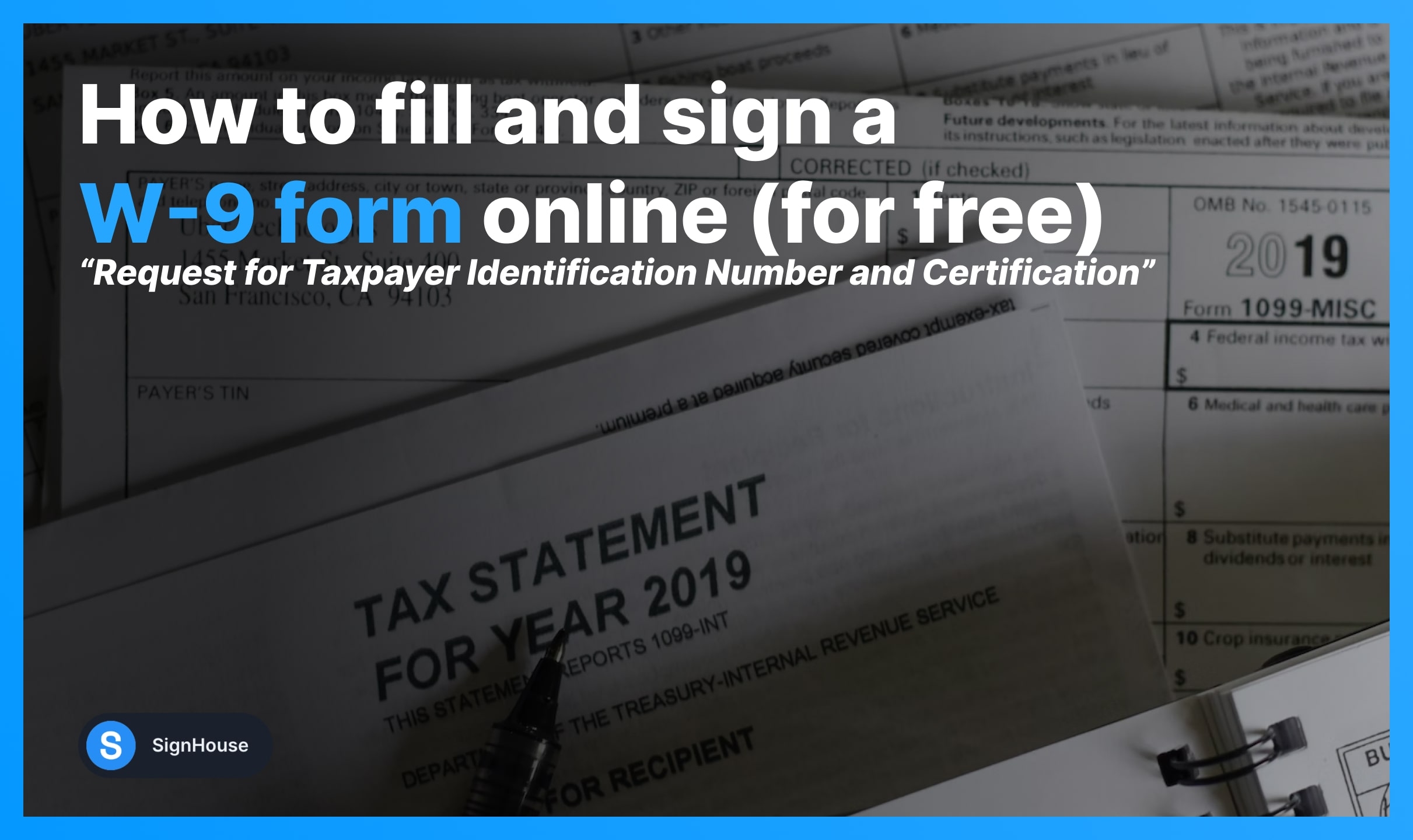 What Is A W9 Form Uk