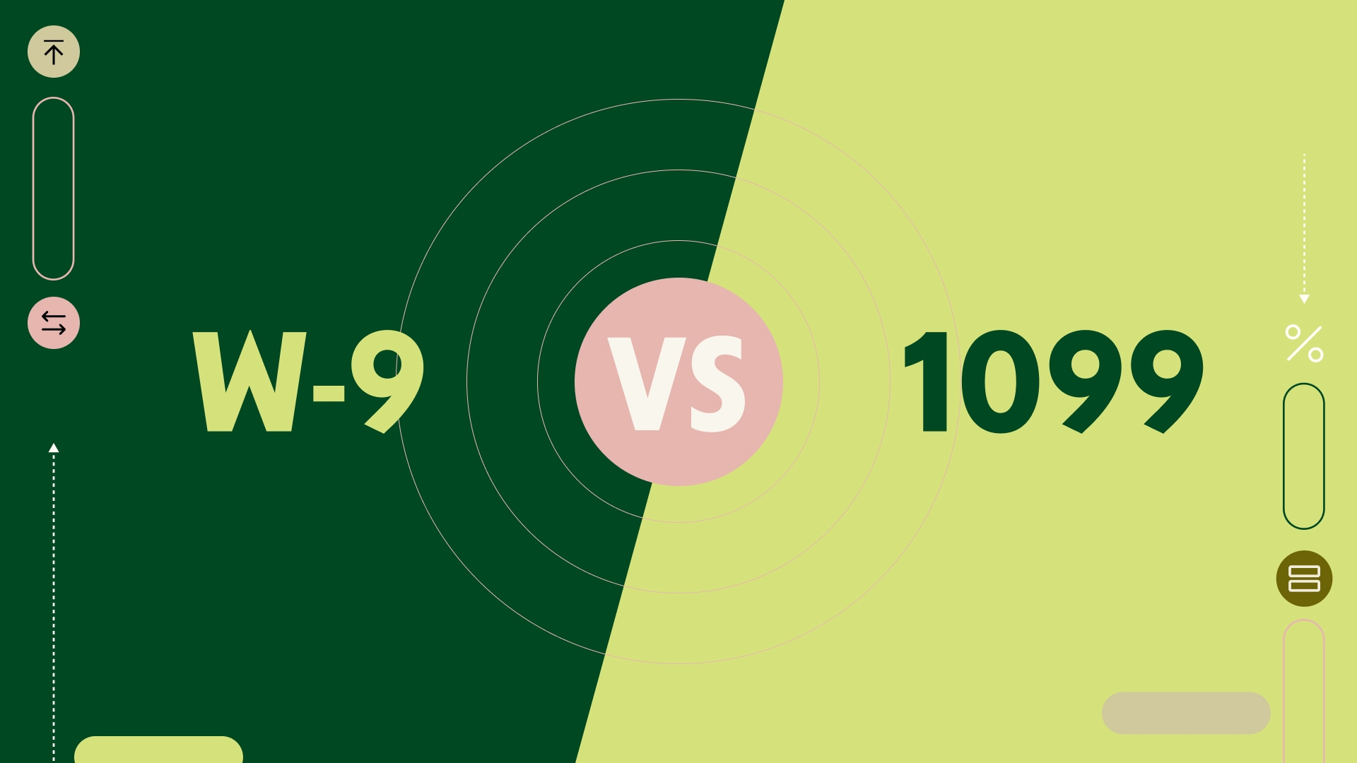W 9 Vs 1099 Forms What They Are And How To Make Tax Season EASY 