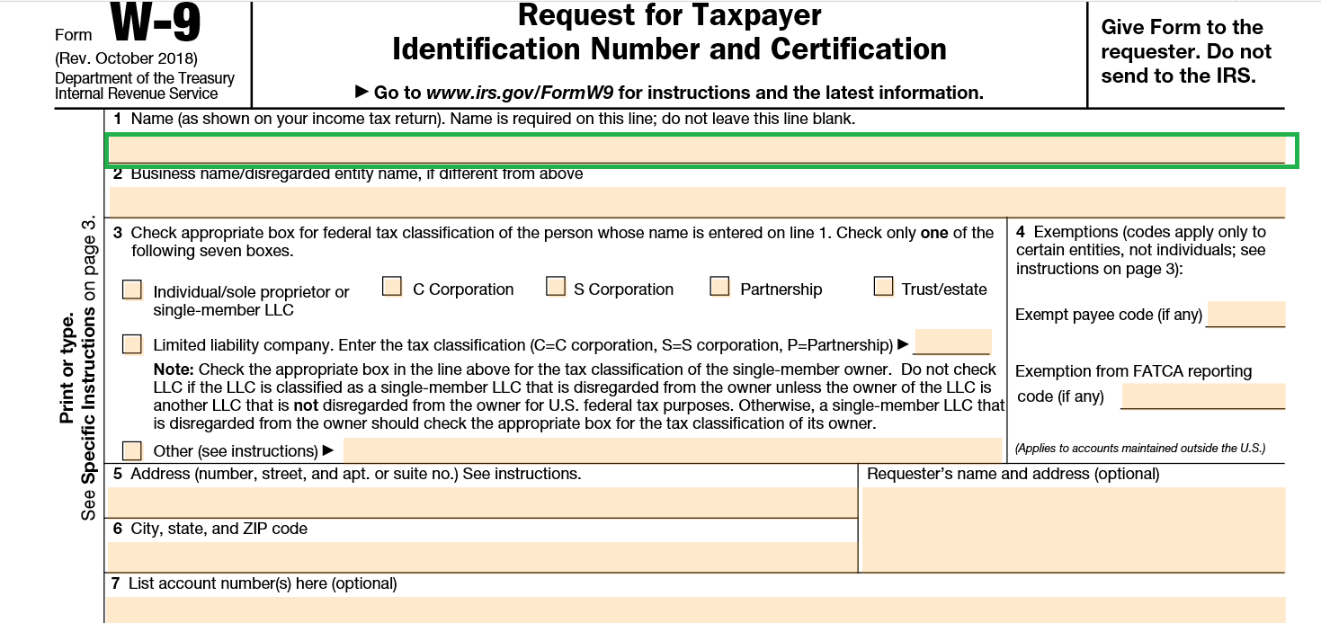 W9 Form Free Download Fillable amp Printable PDF 2022 CocoDoc