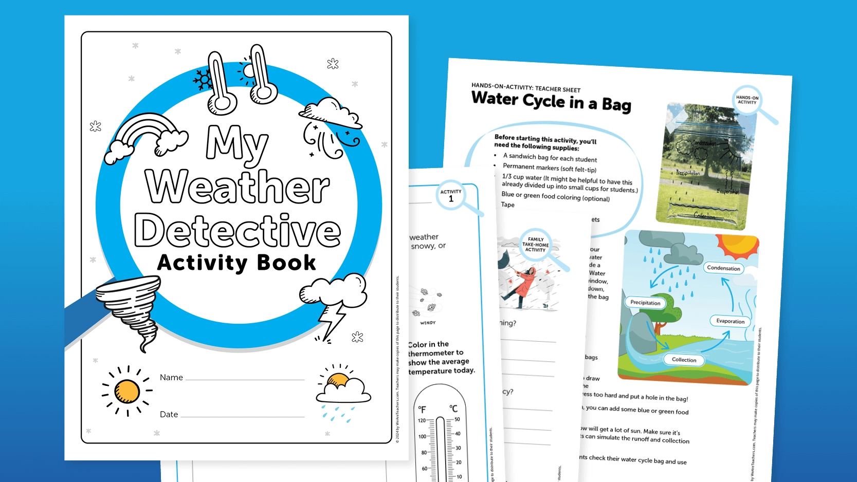 Weather Worksheets amp Activities For Grades 3 5 Free Download 
