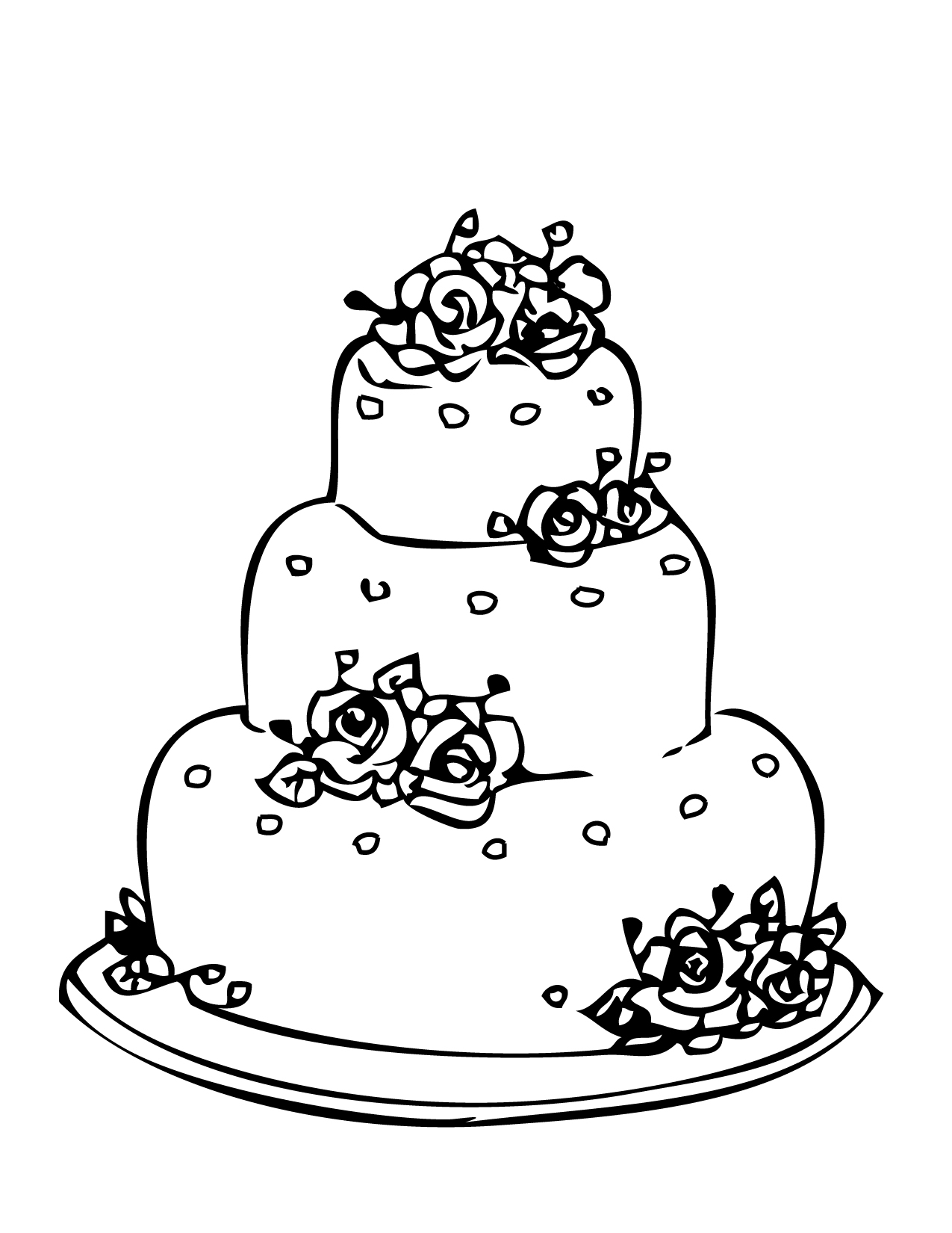 Wedding Coloring Pages Free