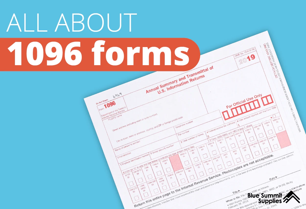 What You Need To Know About 1096 Forms