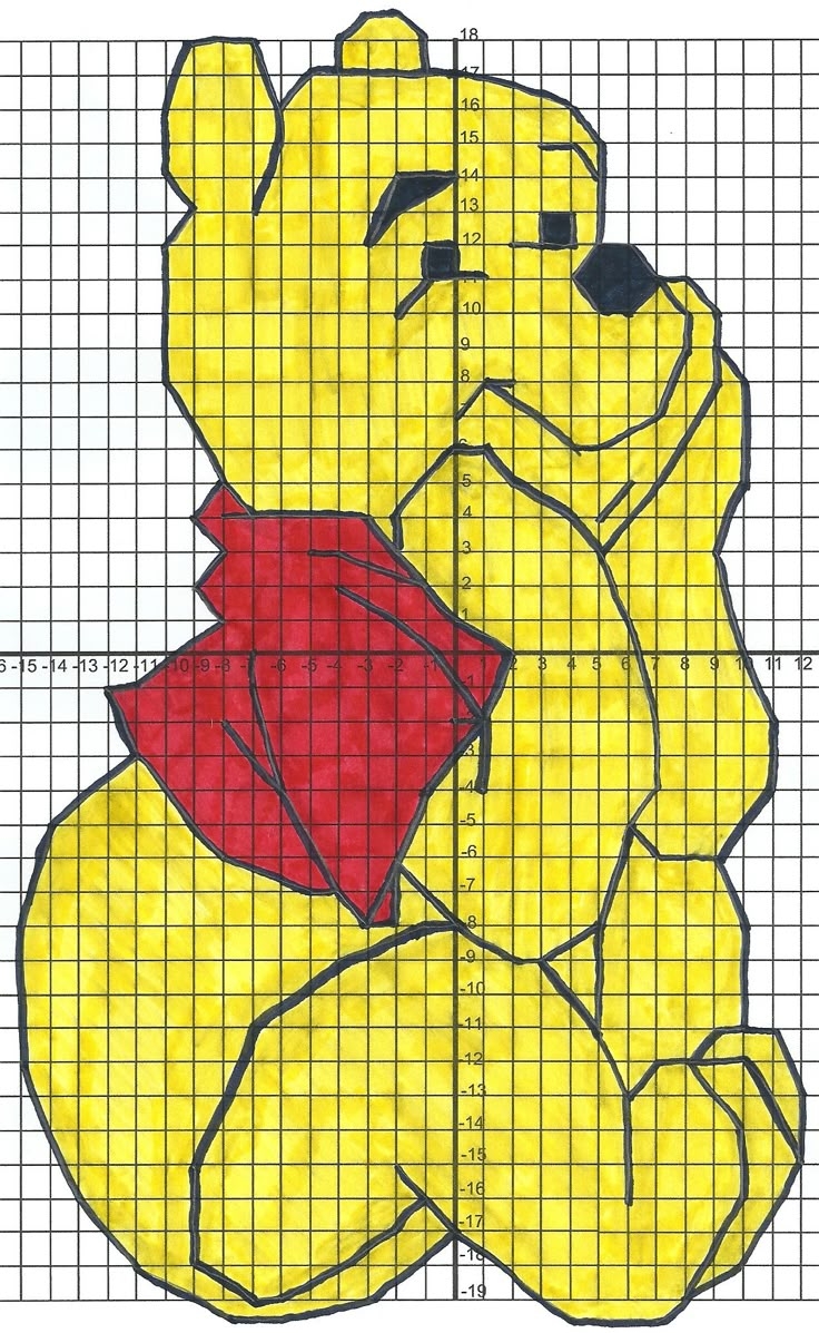 Graph Paper Coordinate Art