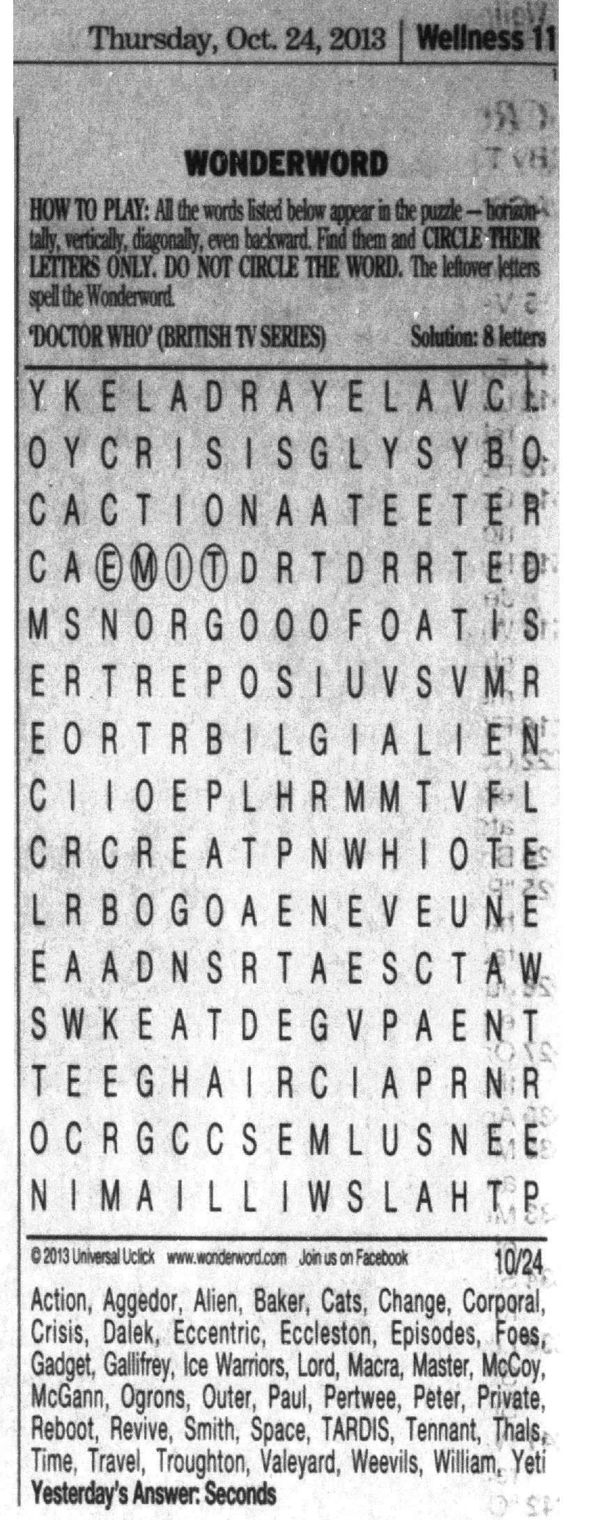 Wonderword Puzzles Printable Printable Party Favors