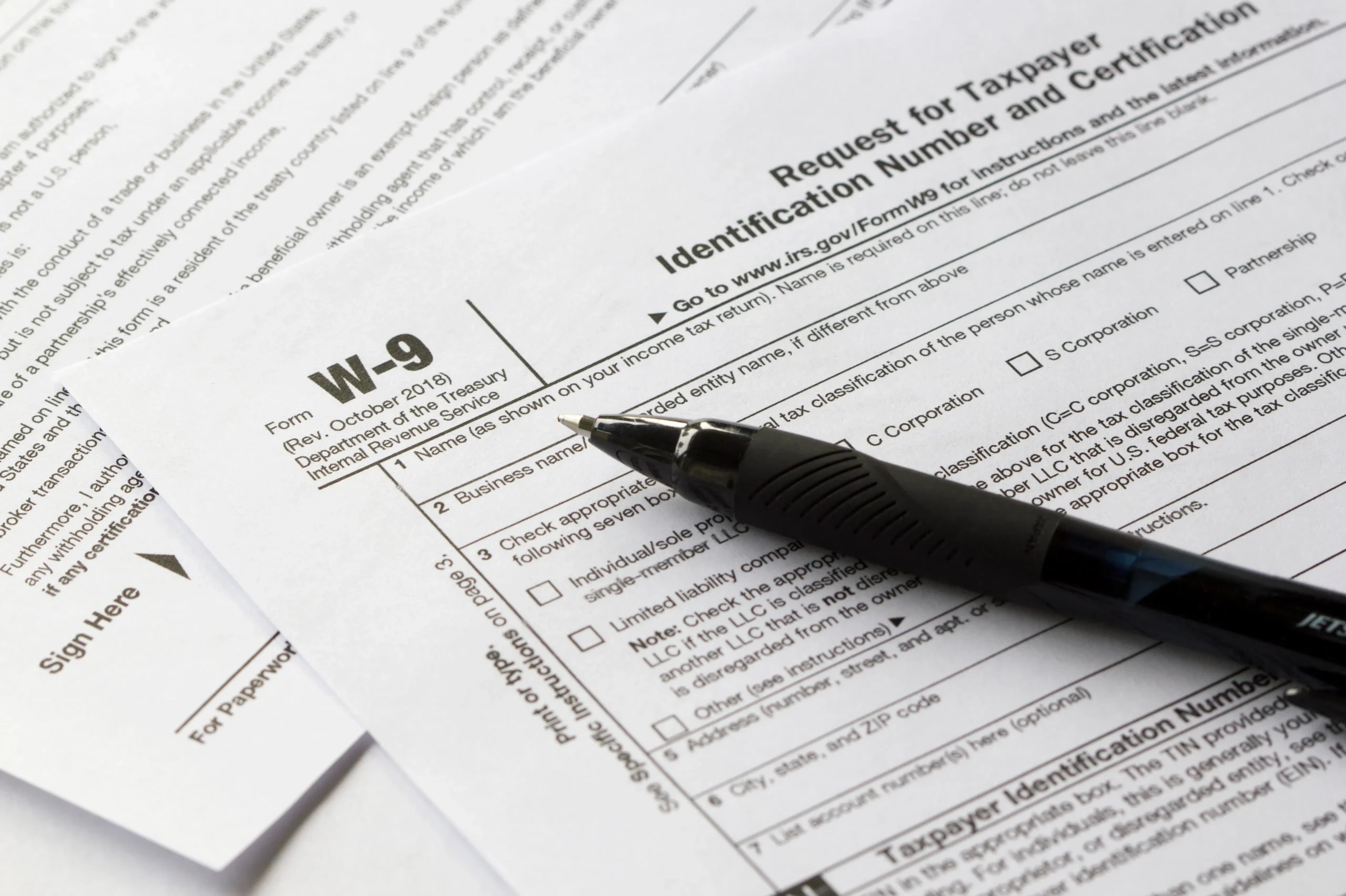 You re Asked For An IRS Form W 9 What Should You Say 
